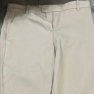 H&M Cream Straight Leg Pants